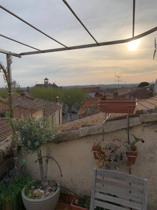Charming Village House With Roof Top Terrace! Thezan-les-Beziers Buitenkant foto