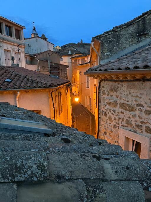 Charming Village House With Roof Top Terrace! Thezan-les-Beziers Buitenkant foto